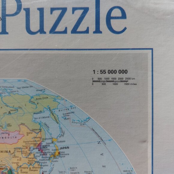 Ravensburger THE WORLD Political World Map Flags 1000 Pc. Puzzle Germany NEW - Picture 5 of 13